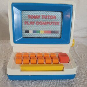 Vintage 1985 Tomy Tutor Play Computer Toy Educational!
